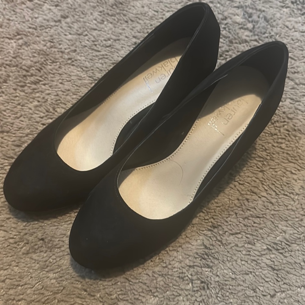 Lauren Blackwell black heels (Women’s 7)